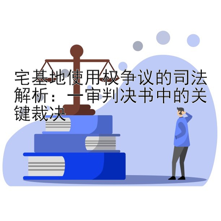 宅基地使用权争议的司法解析：一审判决书中的关键裁决