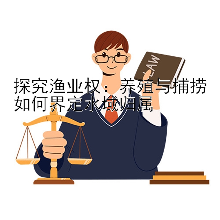 探究渔业权：养殖与捕捞如何界定水域归属