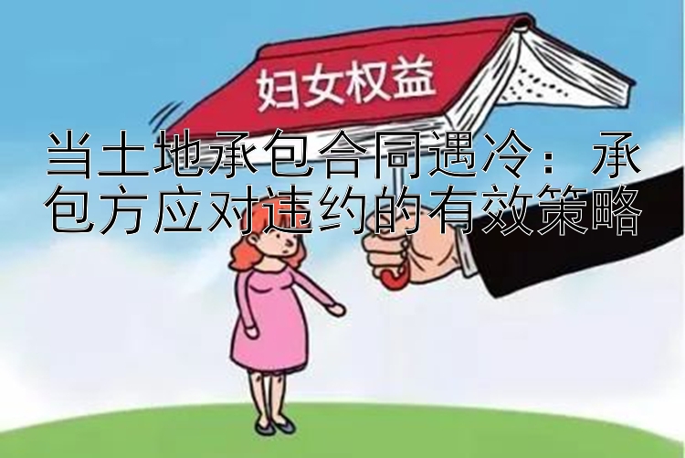 当土地承包合同遇冷：承包方应对违约的有效策略