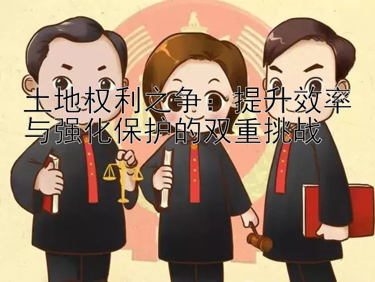 土地权利之争：提升效率与强化保护的双重挑战