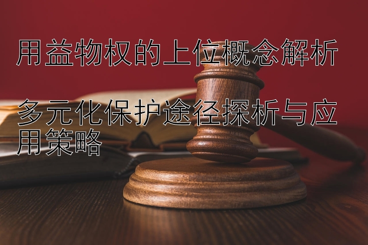 用益物权的上位概念解析  
多元化保护途径探析与应用策略